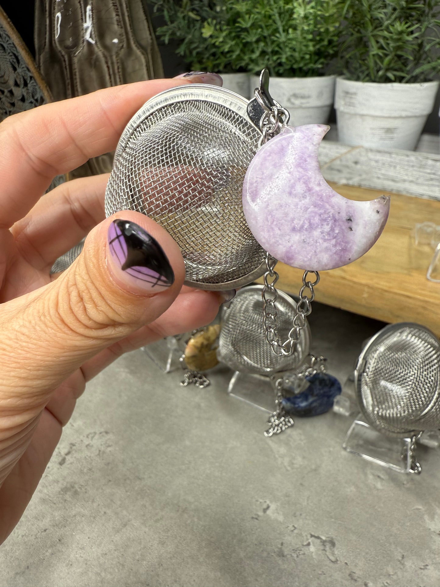 Crystal Moon Tea Leaf Stainer