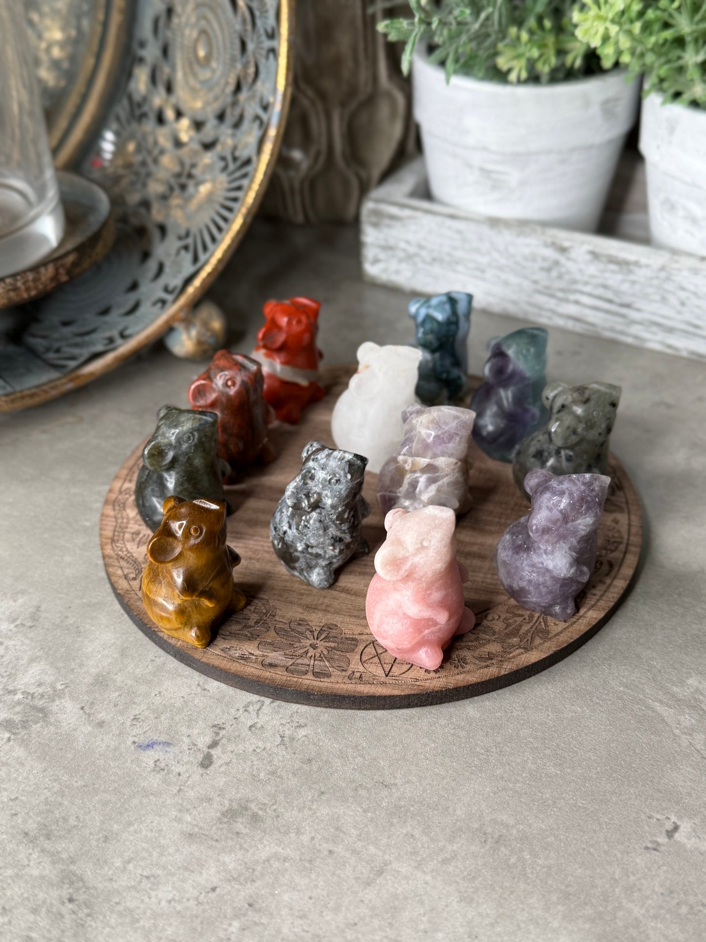 Mouse Carvings