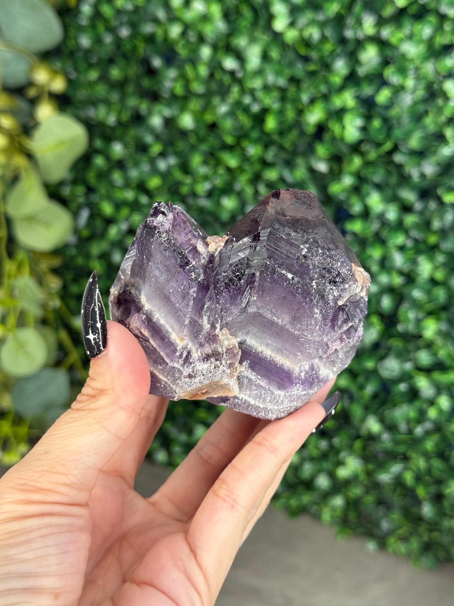 Hematite-Included Amethyst Alien Amethyst U