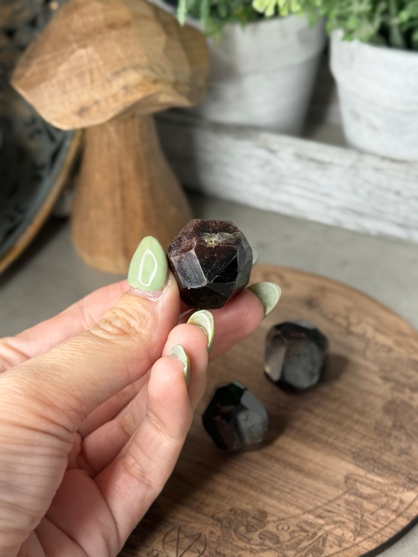 Almandine Garnet Specimens from Sri Lanka