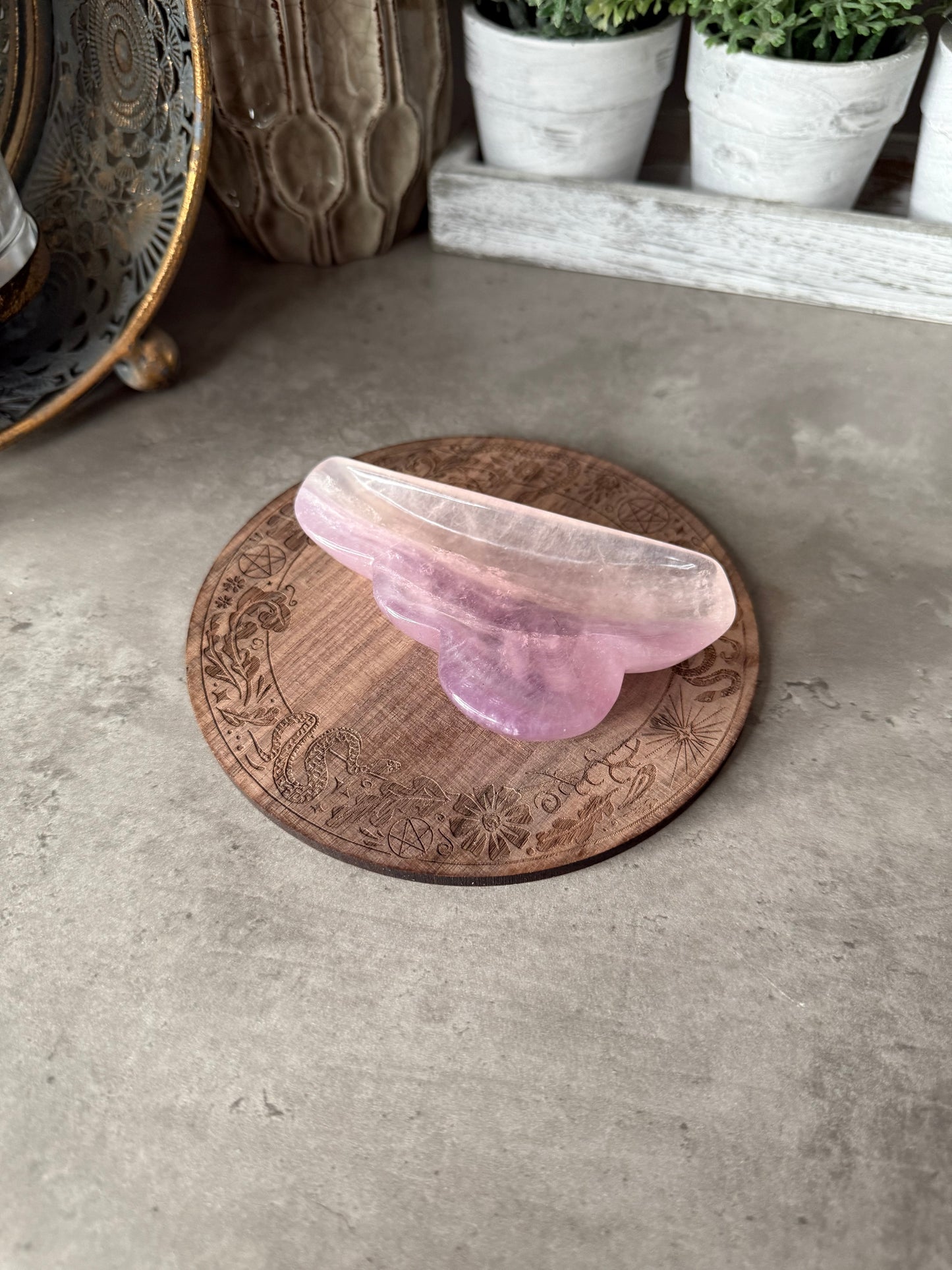 Fluorite Cloud Bowl