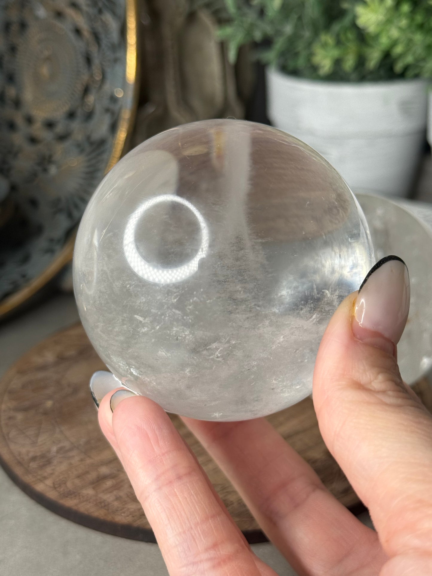 Medium Clear Quartz Spheres