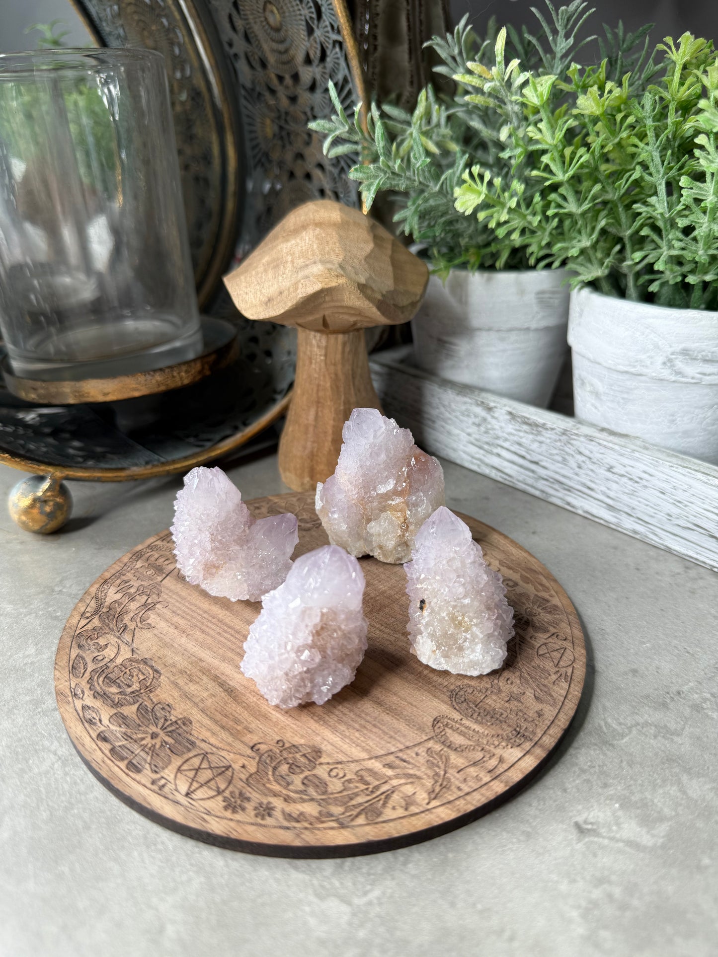 Spirit Quartz Crystal Specimens