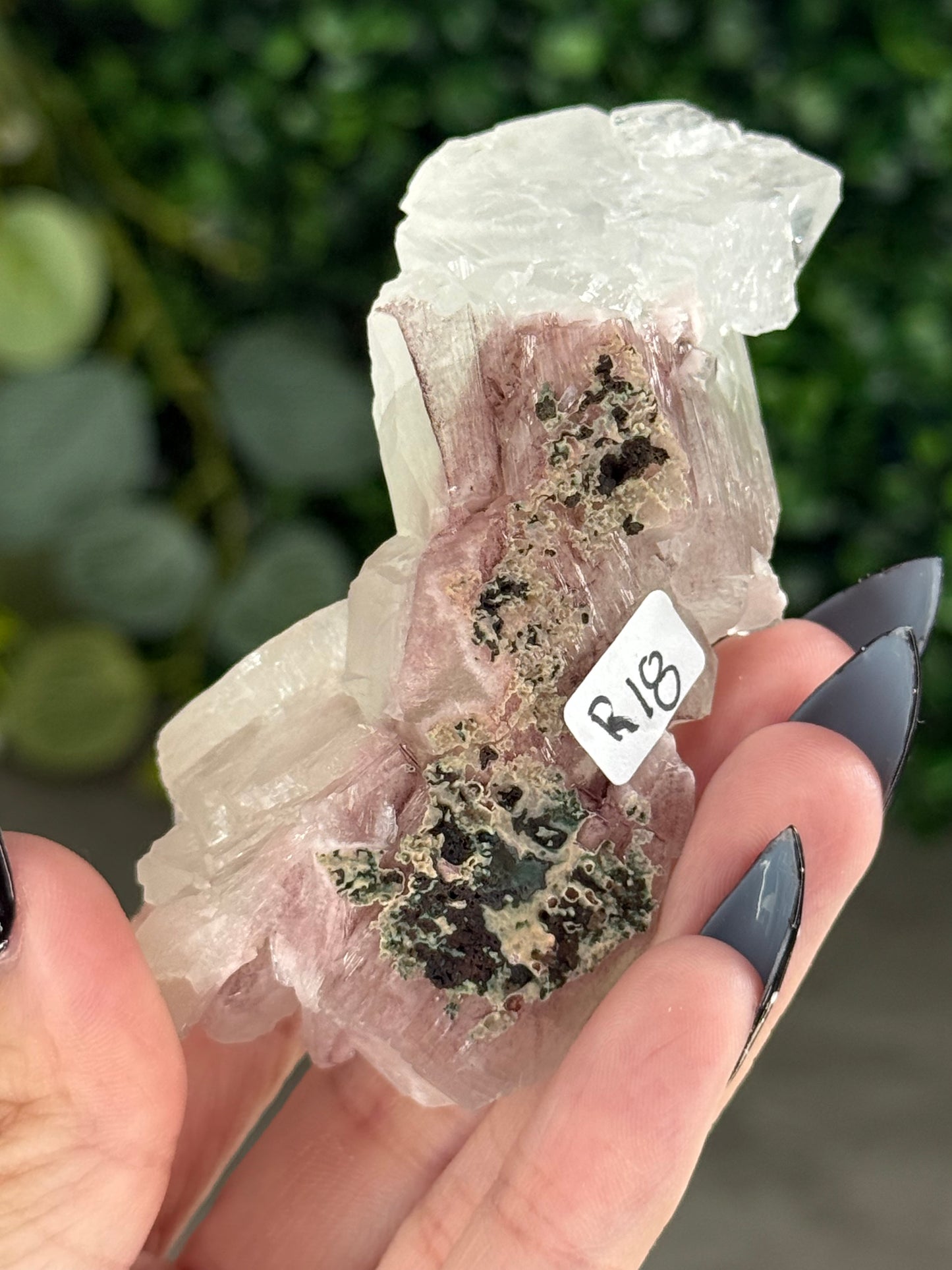 Pink & Green Apophyllite Specimens - R