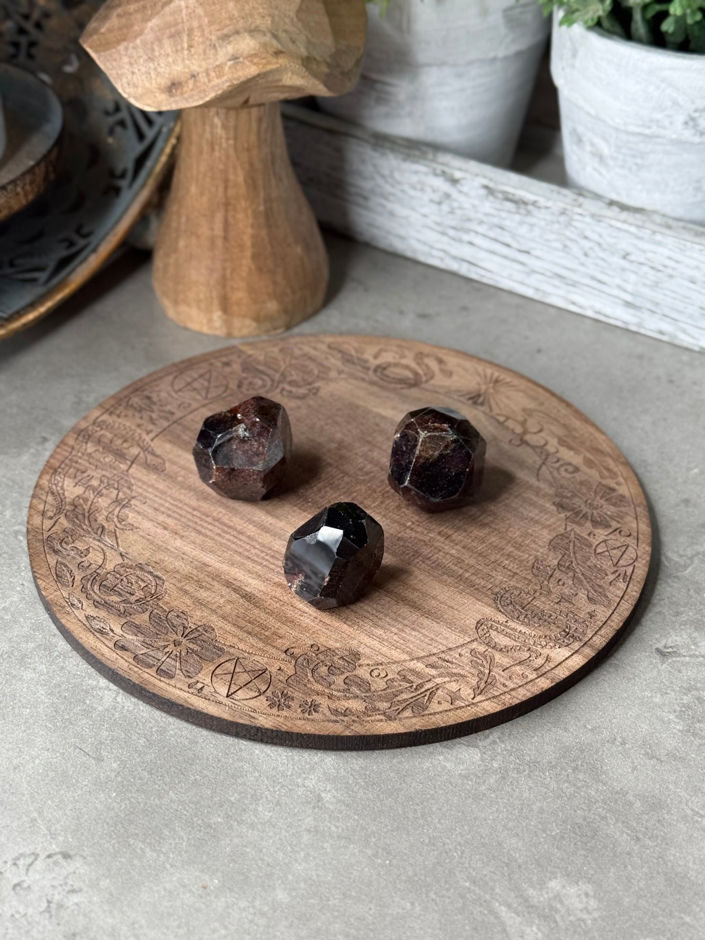 Almandine Garnet Specimens from Sri Lanka