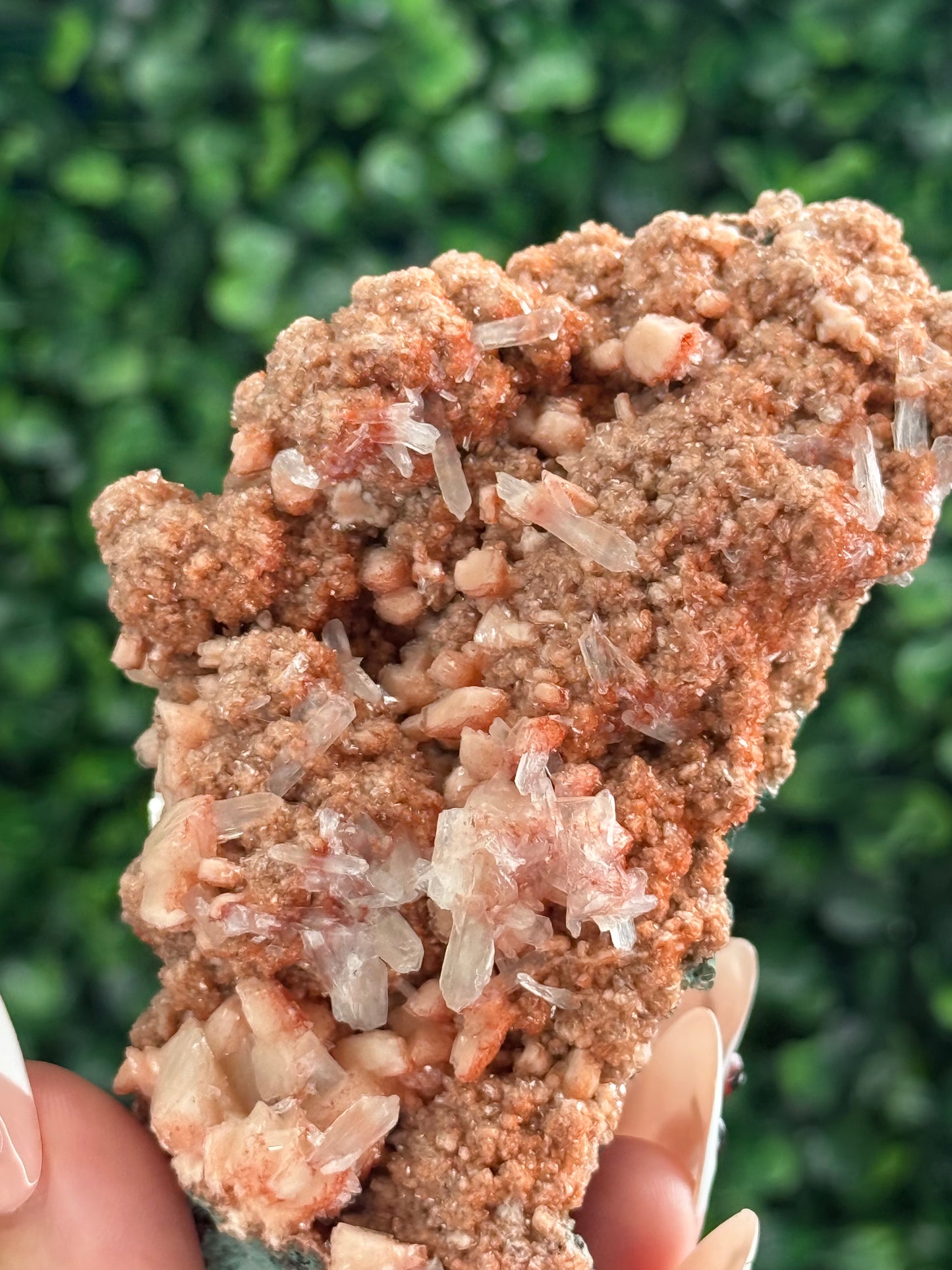 Heulandite and Stilbite with Hematite Dusting - 157g