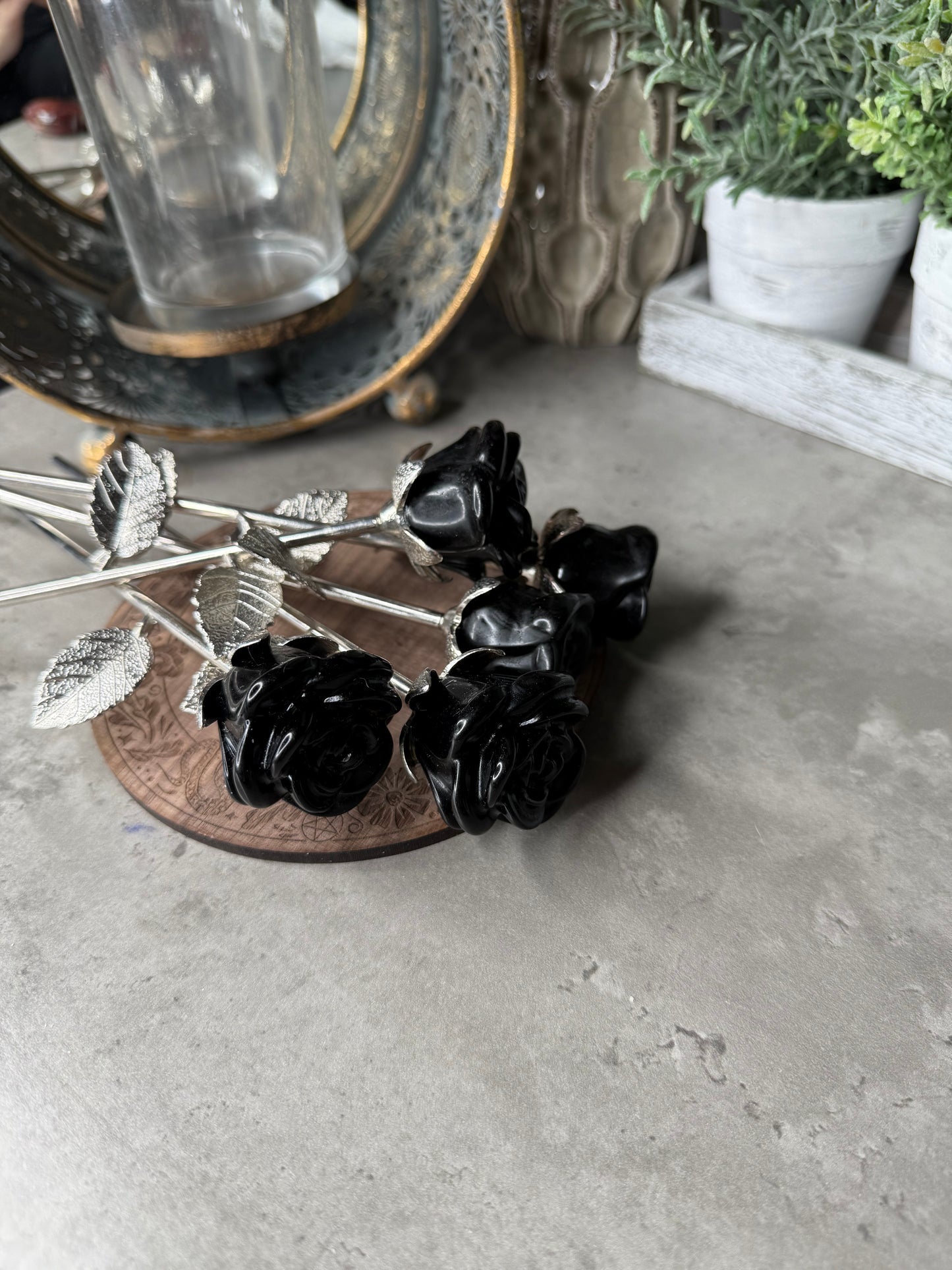 Obsidian Roses