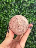 Pink Picture Jasper Spheres A