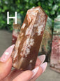 Unicorn Jasper Towers Crystal Carvings
