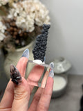 Goethite Stalactites with Calcite from Aouz, Er Rachidia Province, Morocco - K