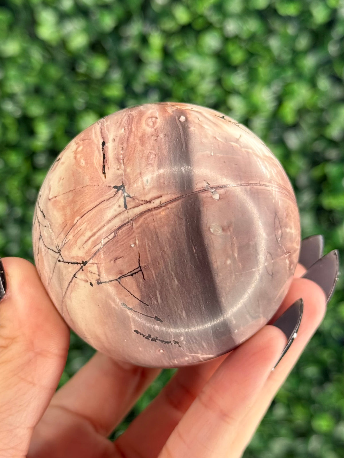 Pink Picture Jasper Spheres G