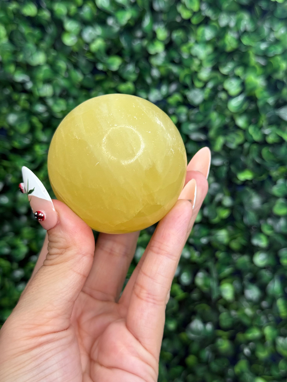 Lemon Calcite Sphere Crystal Carvings from Pakistan