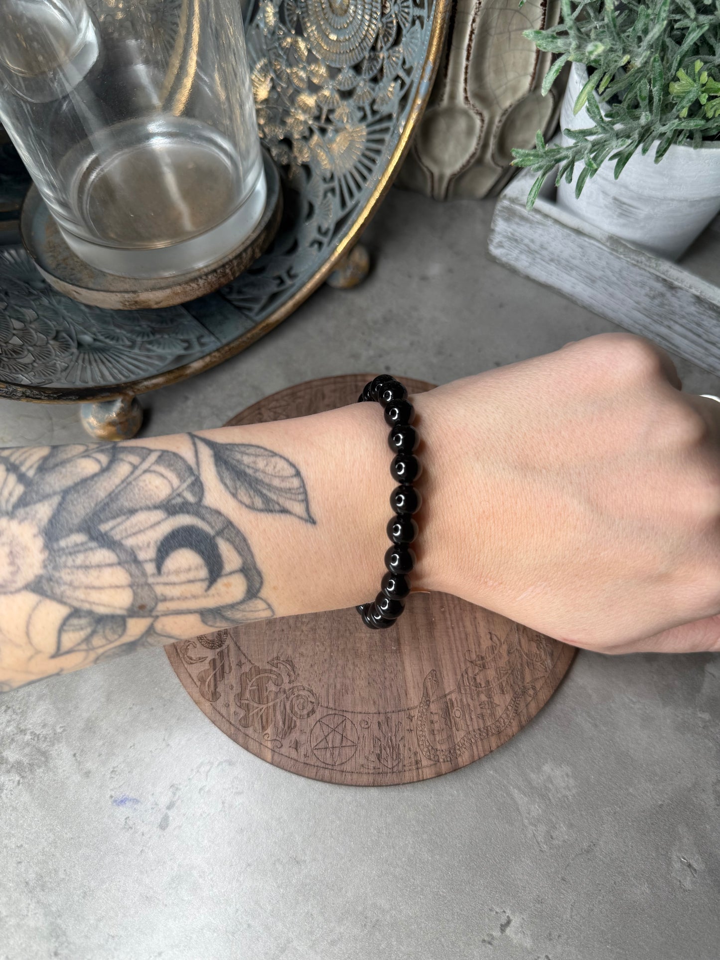 Black Obsidian Bracelet