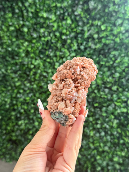 Heulandite and Stilbite with Hematite Dusting - 157g