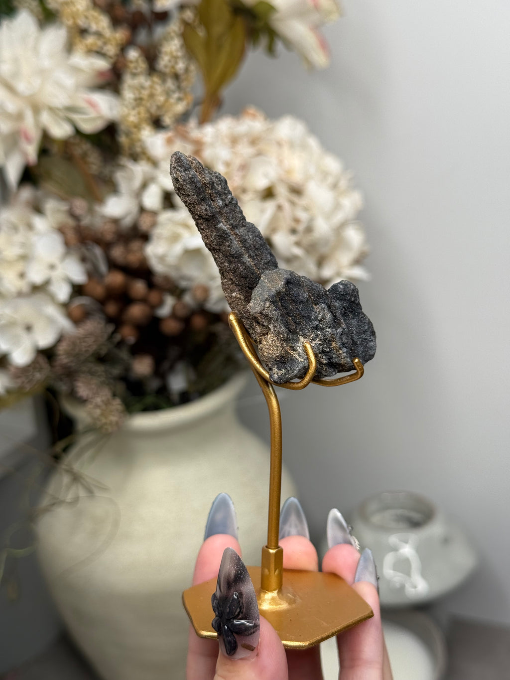 Botryoidal Goethite with Druzy Quartz Coating from Banten, Indonesia - G