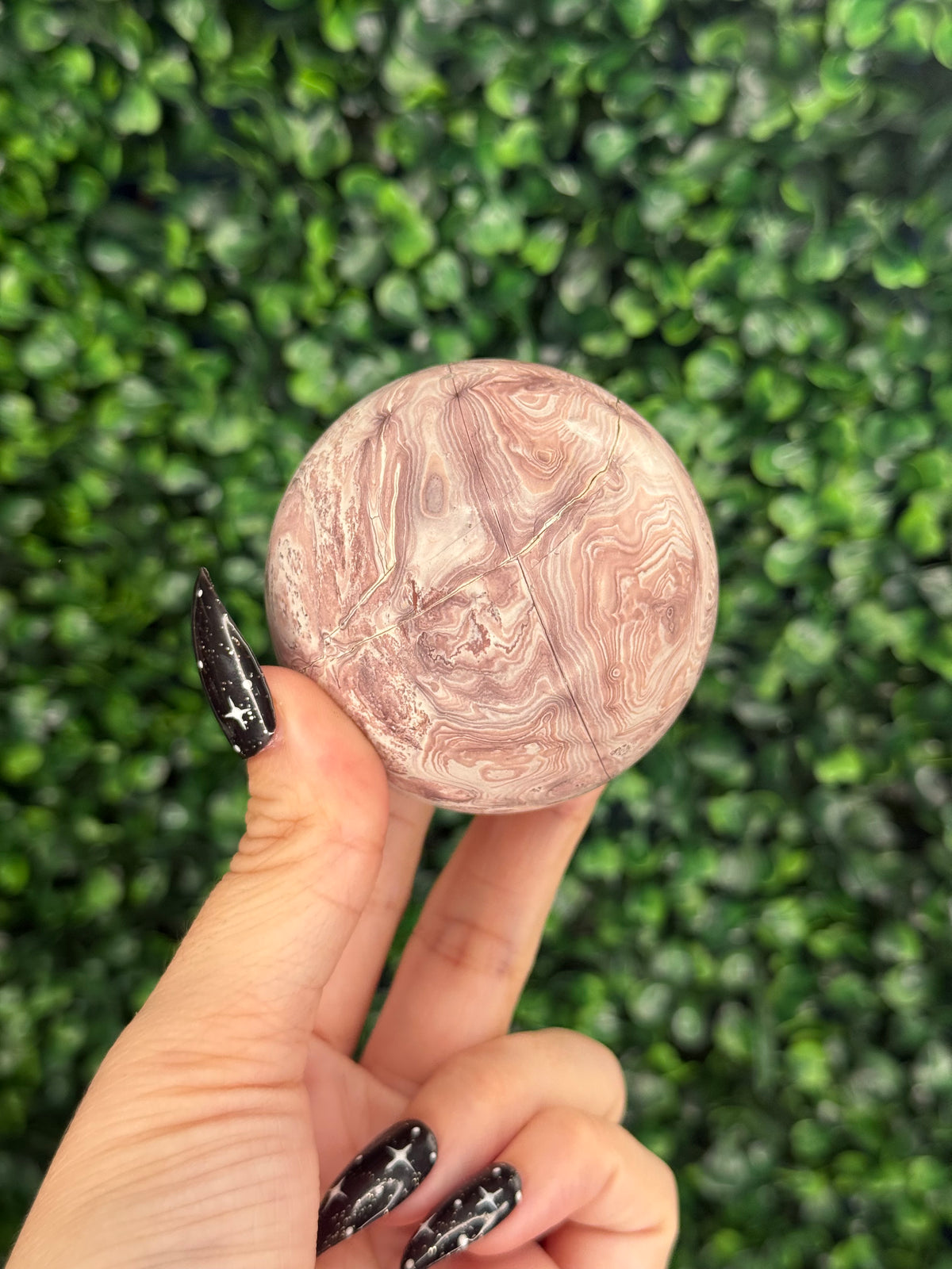 Pink Picture Jasper Spheres A