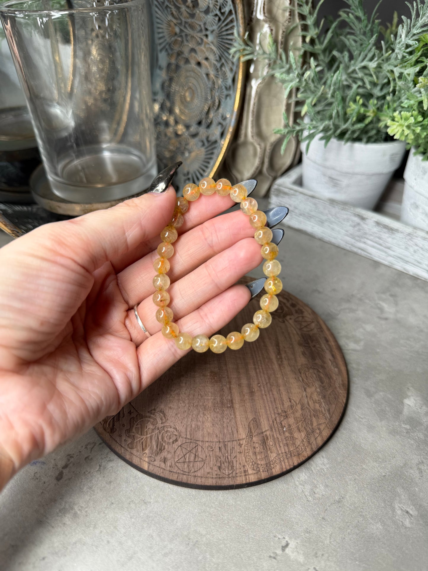 Golden Rutile Bracelet