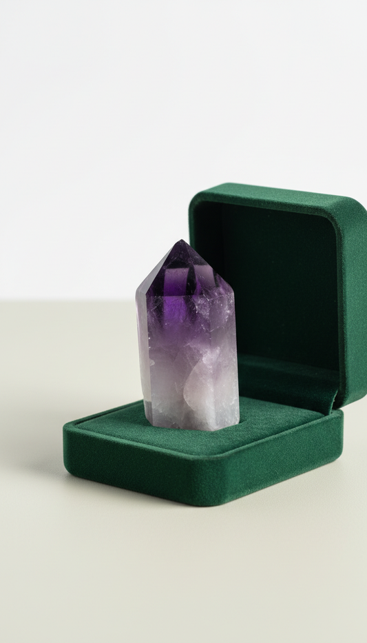 Amethyst Point Crystal Specimen