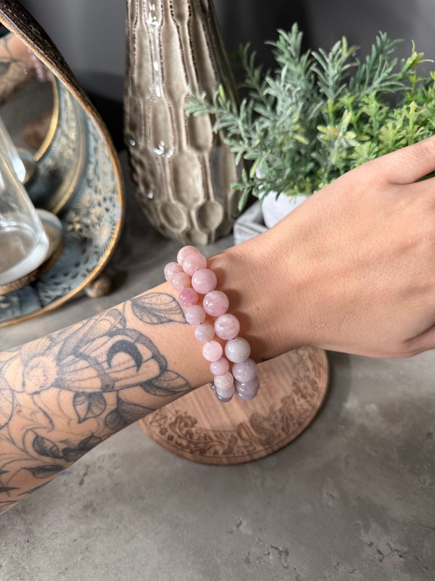 Purple Rose Quartz Bracelets