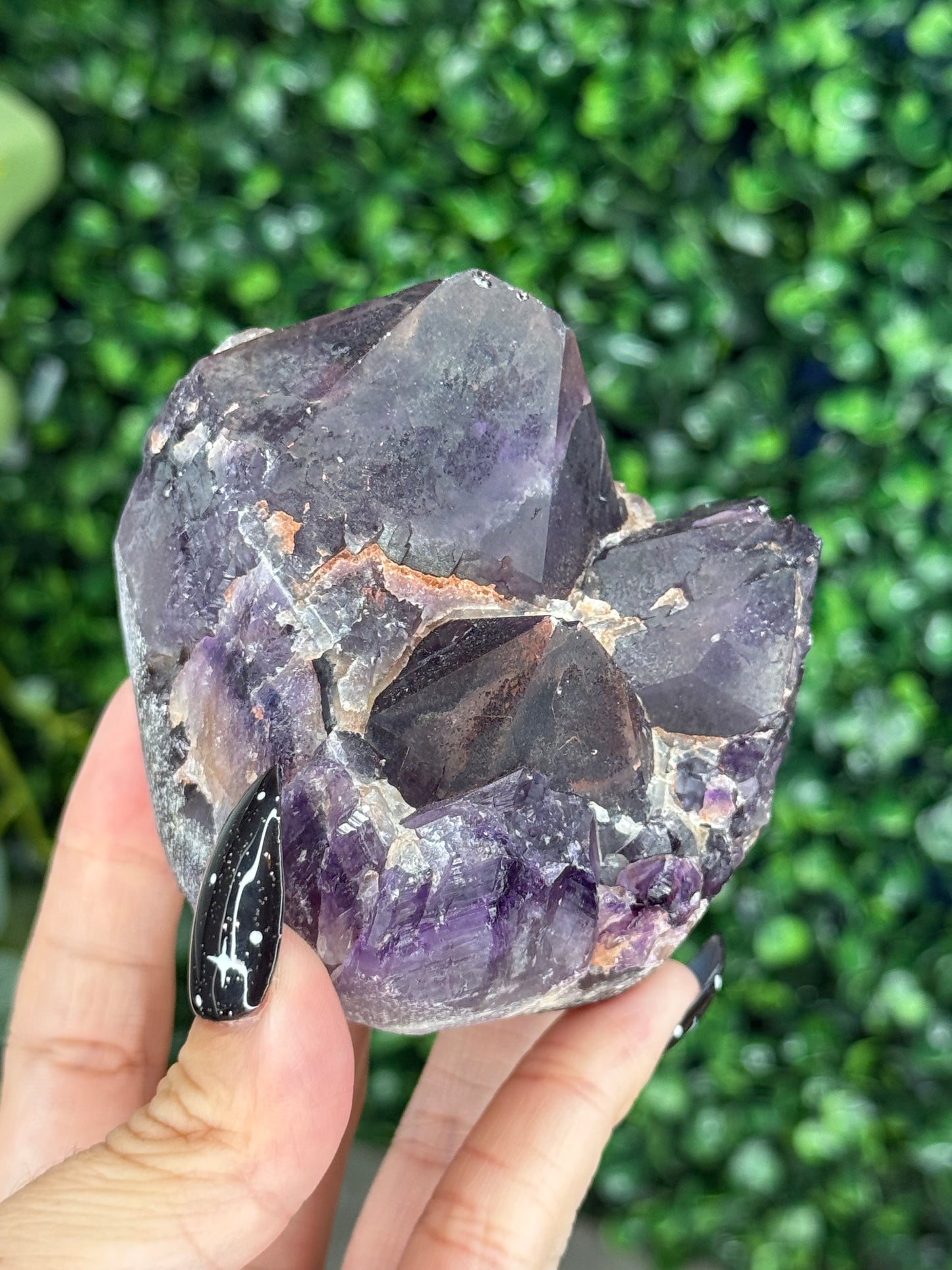 Hematite-Included Amethyst Alien Amethyst U
