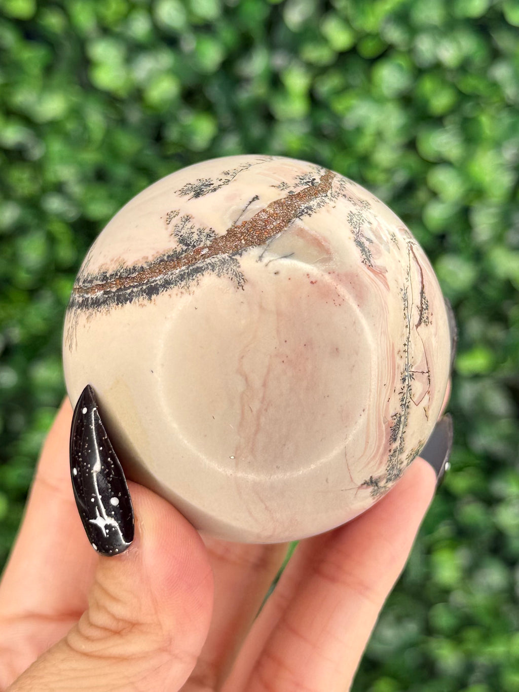 Pink Picture Jasper Spheres D