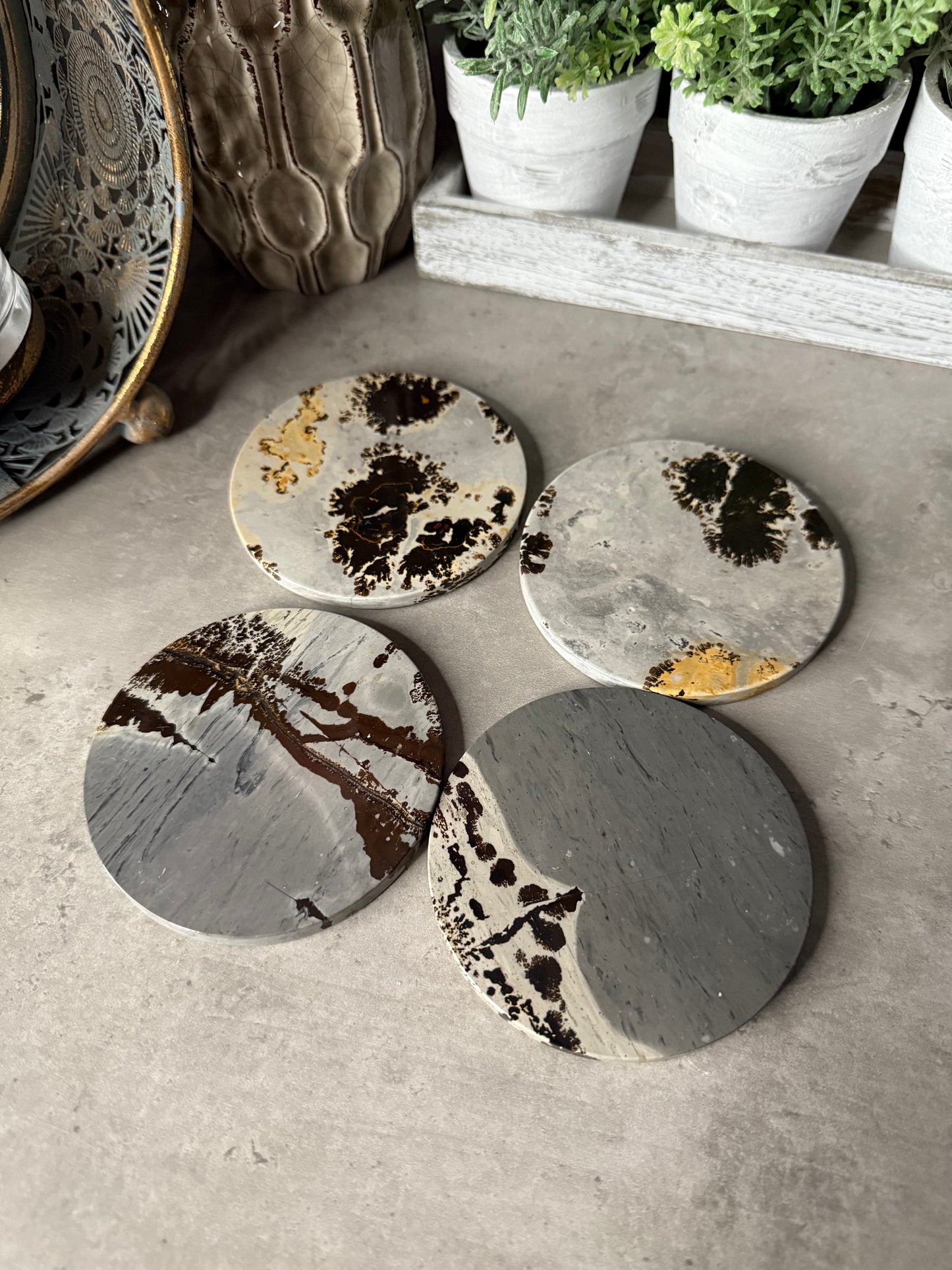 Picture Jasper Coasters