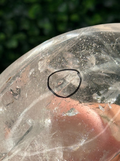 Rare Polished Enhydro Clear Quartz Freeform - Imperfect