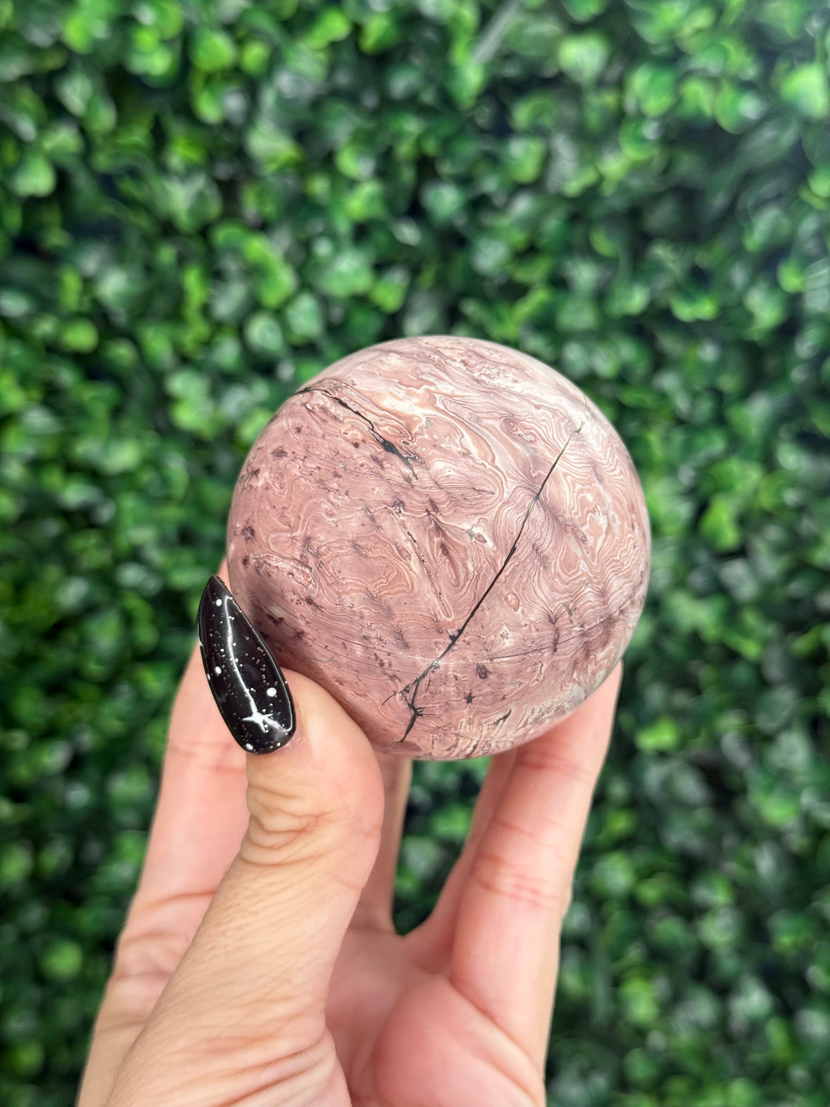 Pink Picture Jasper Spheres A