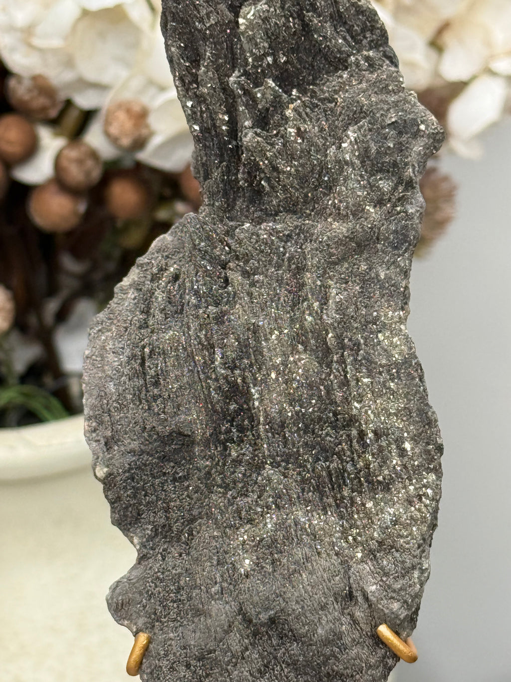 Pyritized Petrified Wood from Indonesia - B
