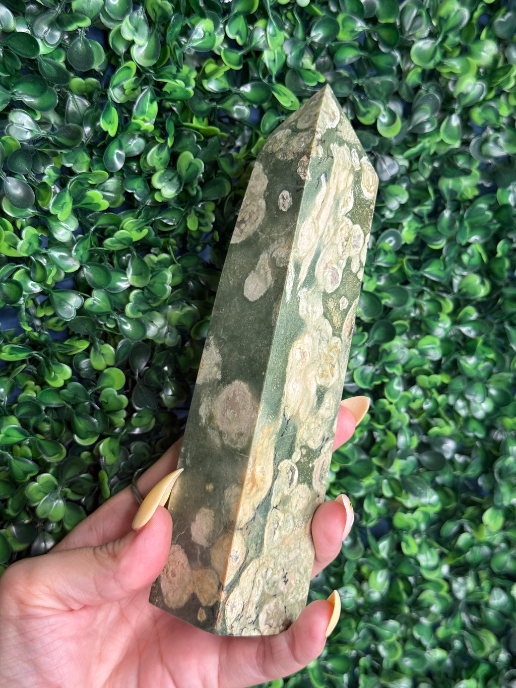 Rainforest Jasper Large Crystal Towers - B