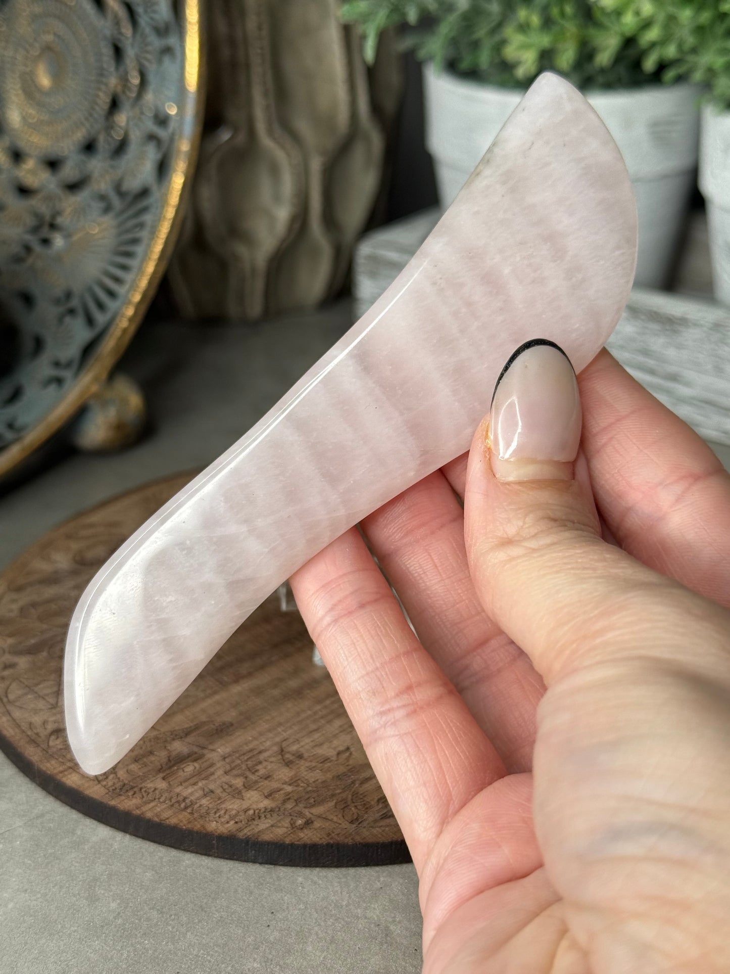 Rose Quartz Gua Sha