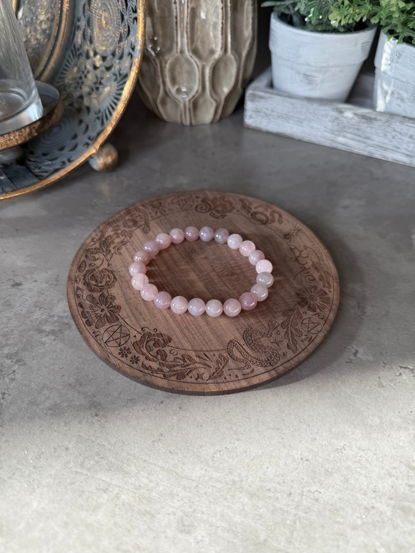 Purple Rose Quartz Bracelets