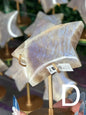 Moonstone Star Carving with Gold Stand – Choose Your Piece (60g–119g)