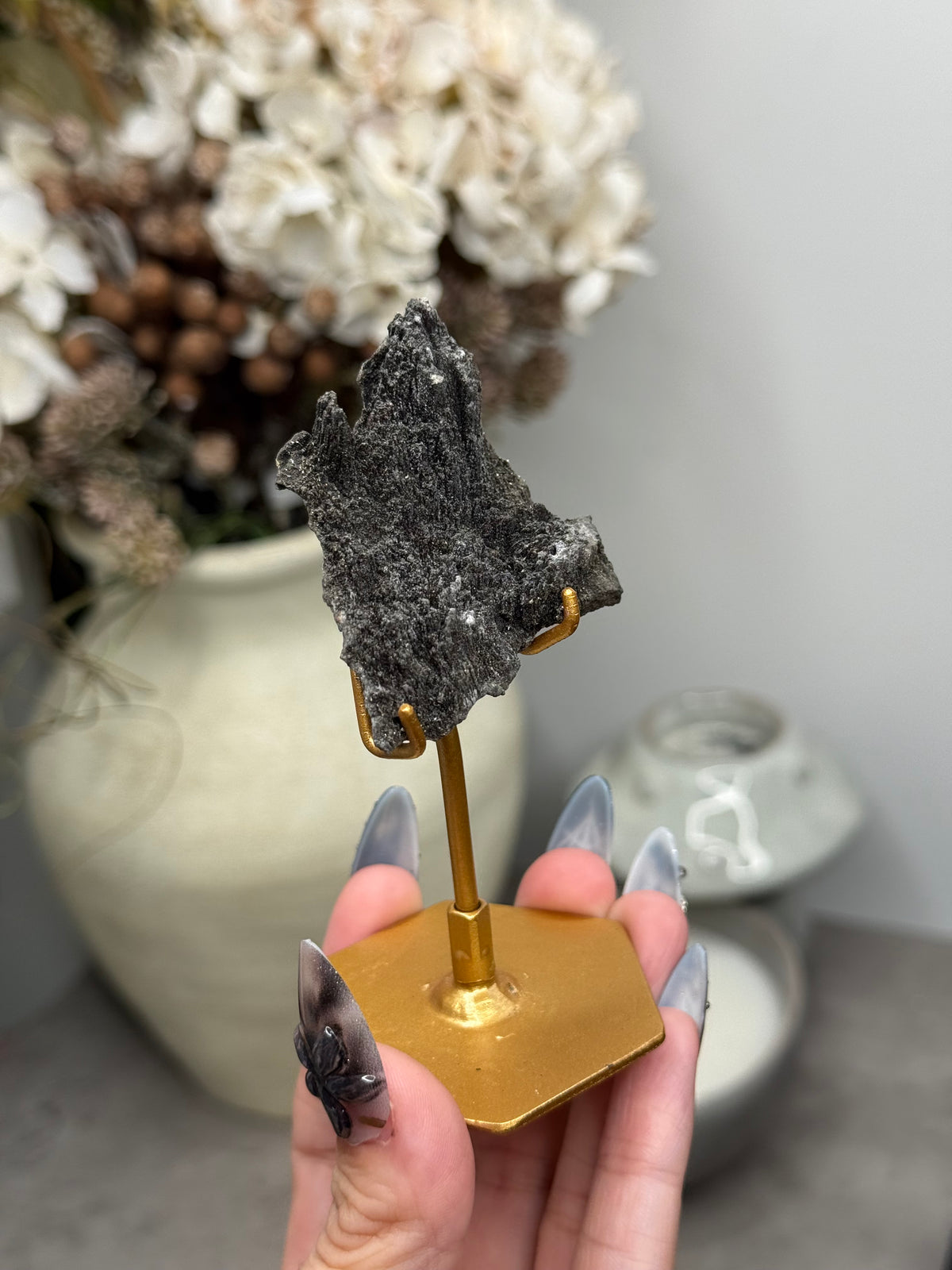 Pyritized Petrified Wood from Indonesia - H