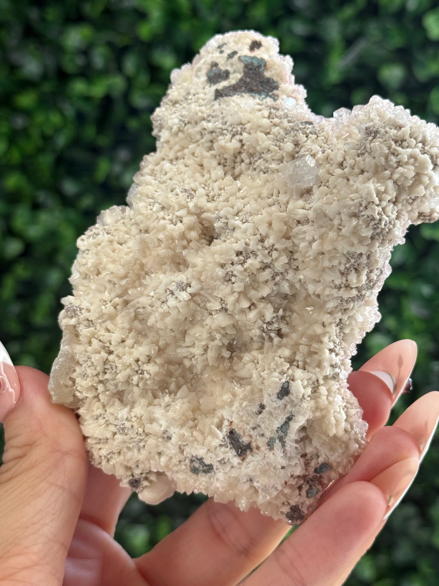Pink Apophyllite Cluster Specimen Crystal from India 260g