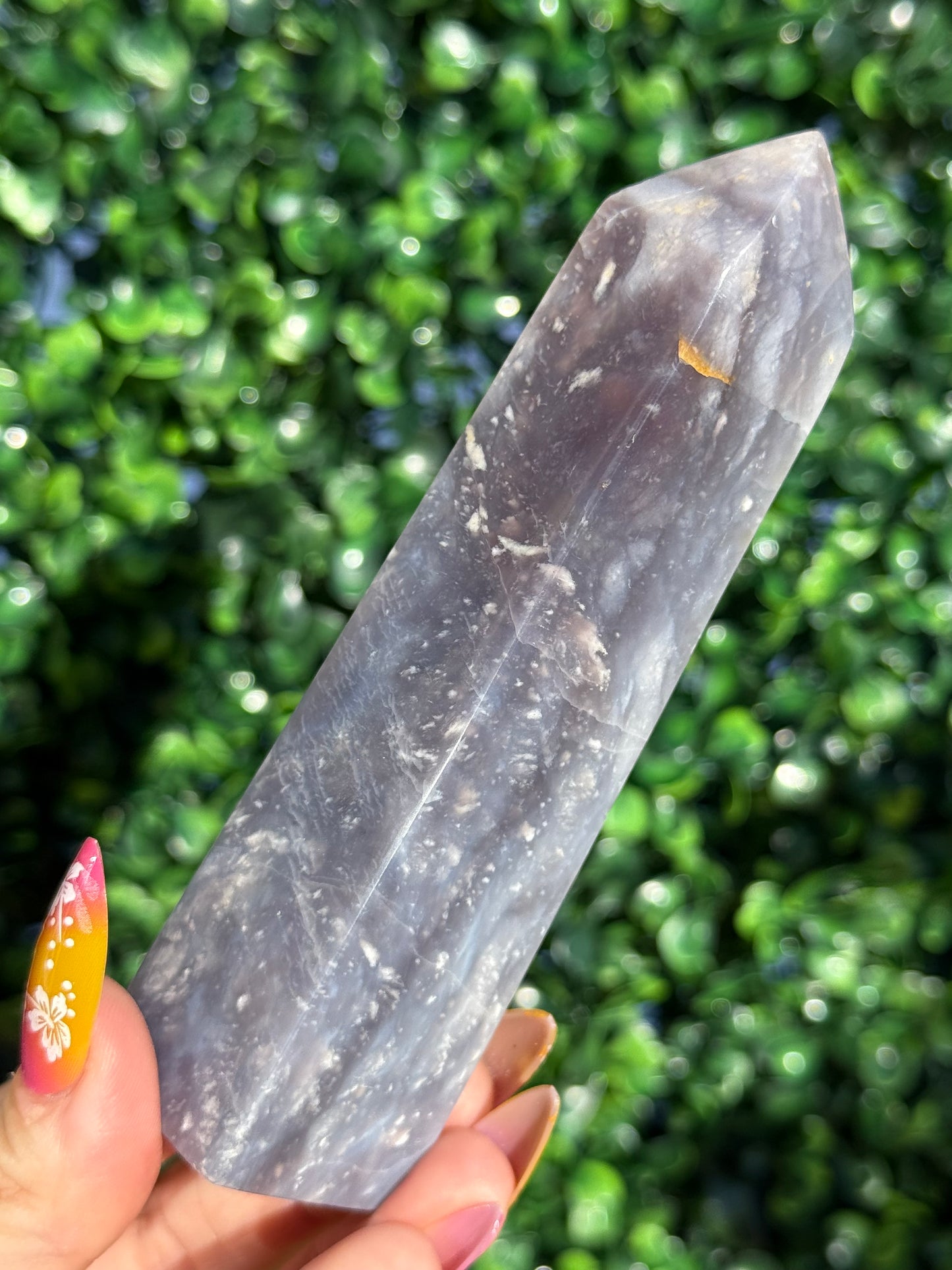Purple Chalcedony Tower - Indonesia