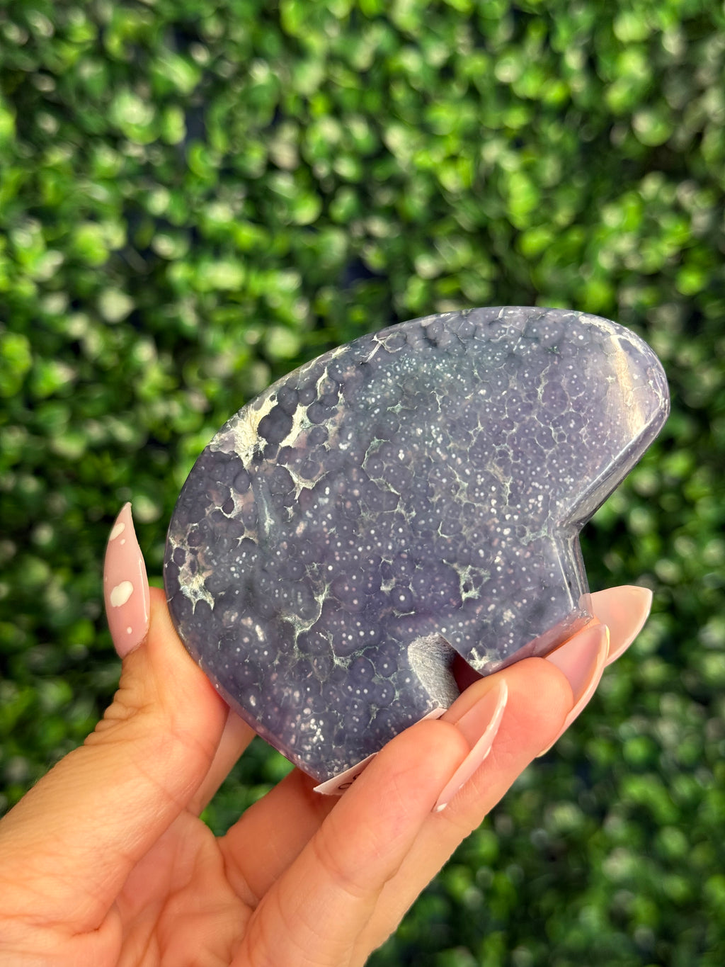Grape Agate Bear Crystal Carvings from Indonesia B