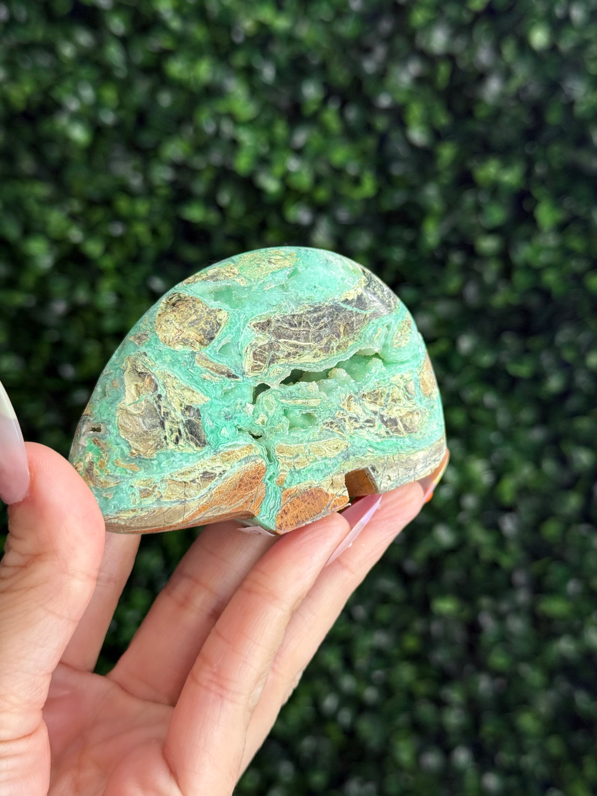 Smithsonite Bear Crystal Carving - Indonesia - A