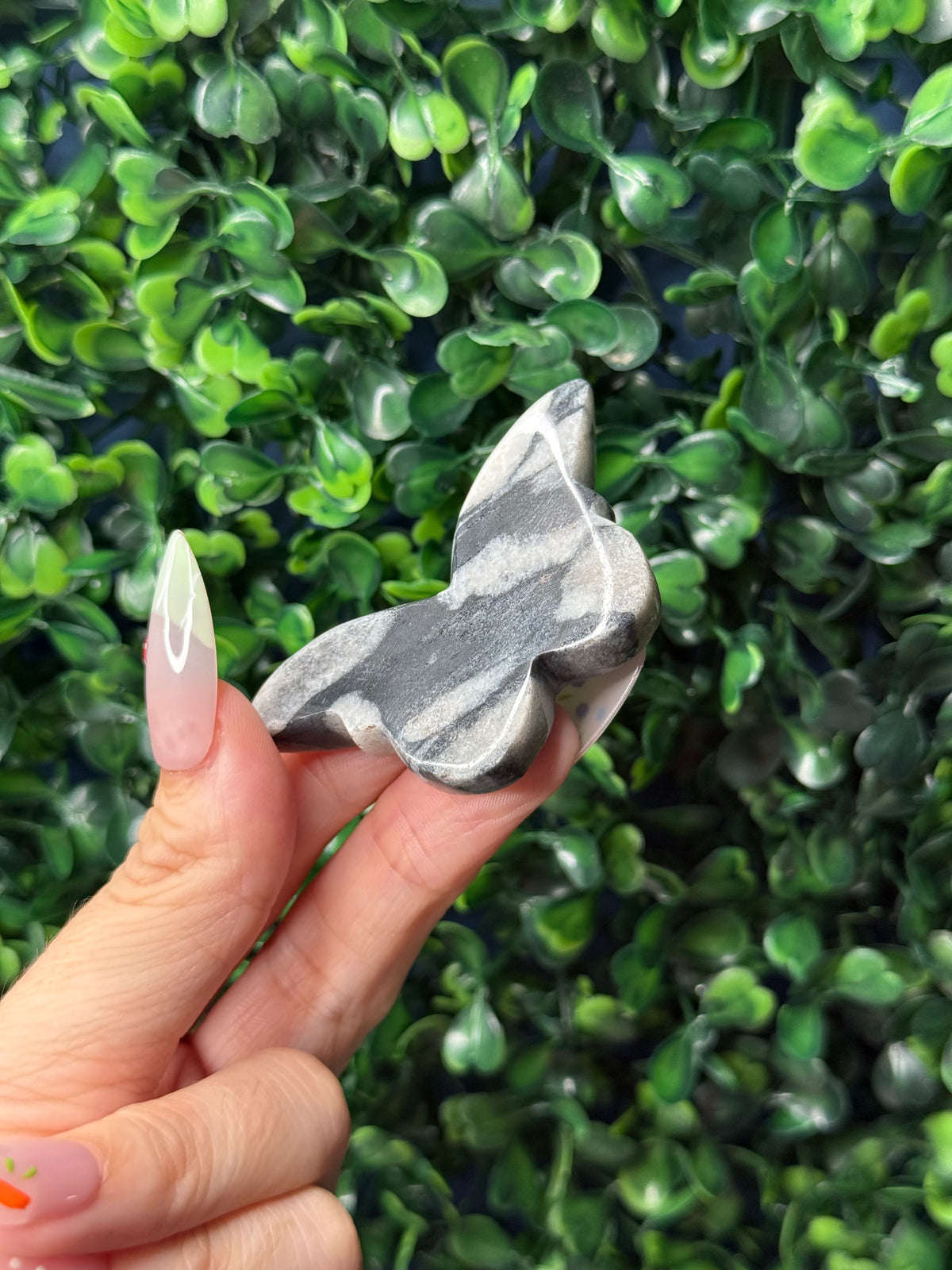 Shell Jasper Mini Butterfly Crystal Carvings - Pakistan