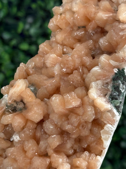 Peach Stilbite Crystal Specimen 372g