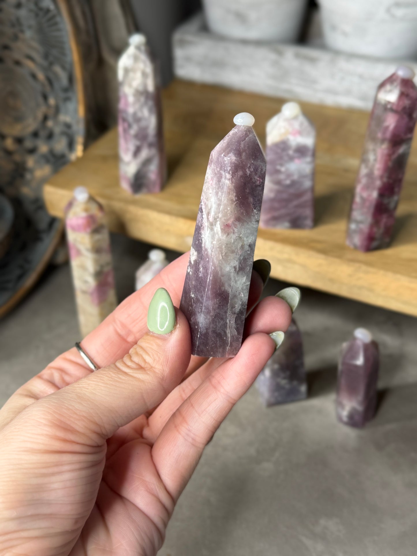 Unicorn Stone Crystal Towers