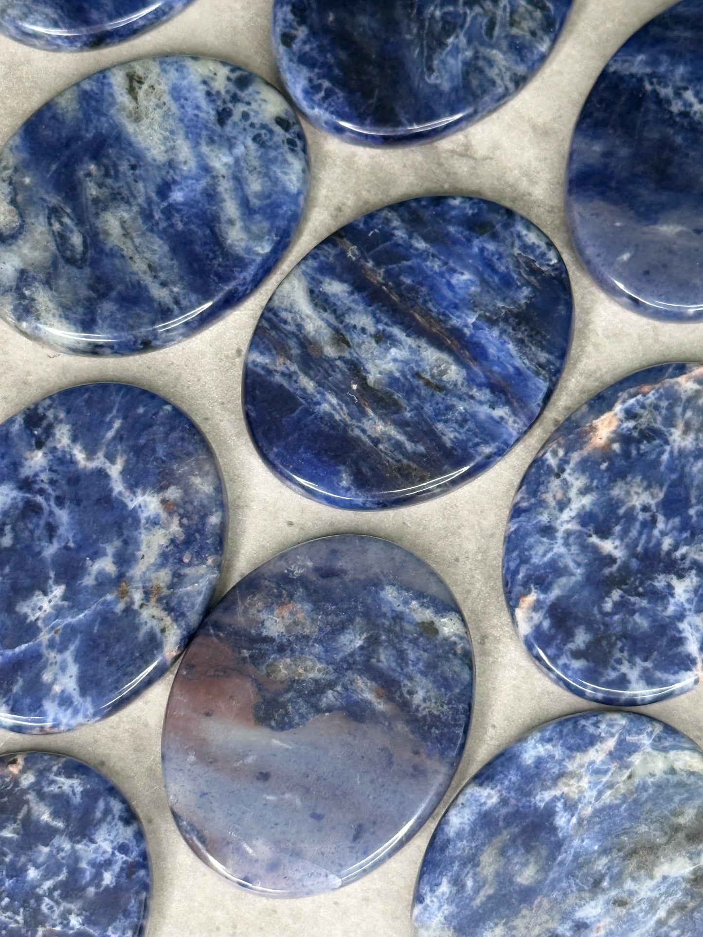Sodalite Flat Palmstones