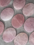 Rose Quartz Flat Palmstones