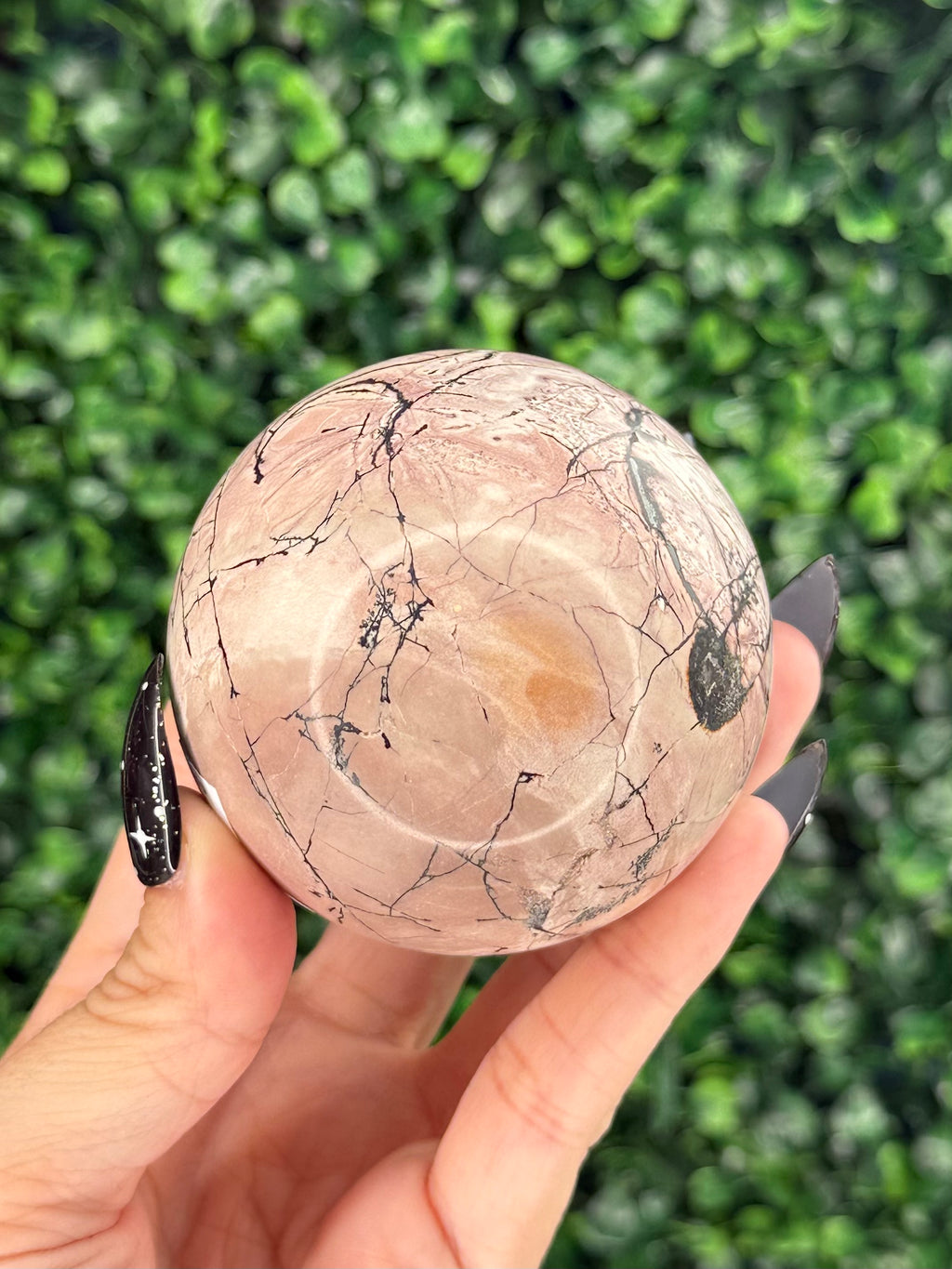 Pink Picture Jasper Spheres B