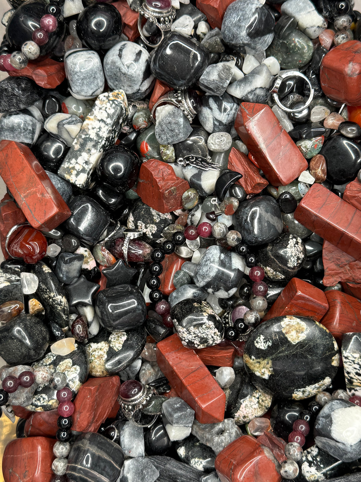 Crimson Crypt Crystal Confetti