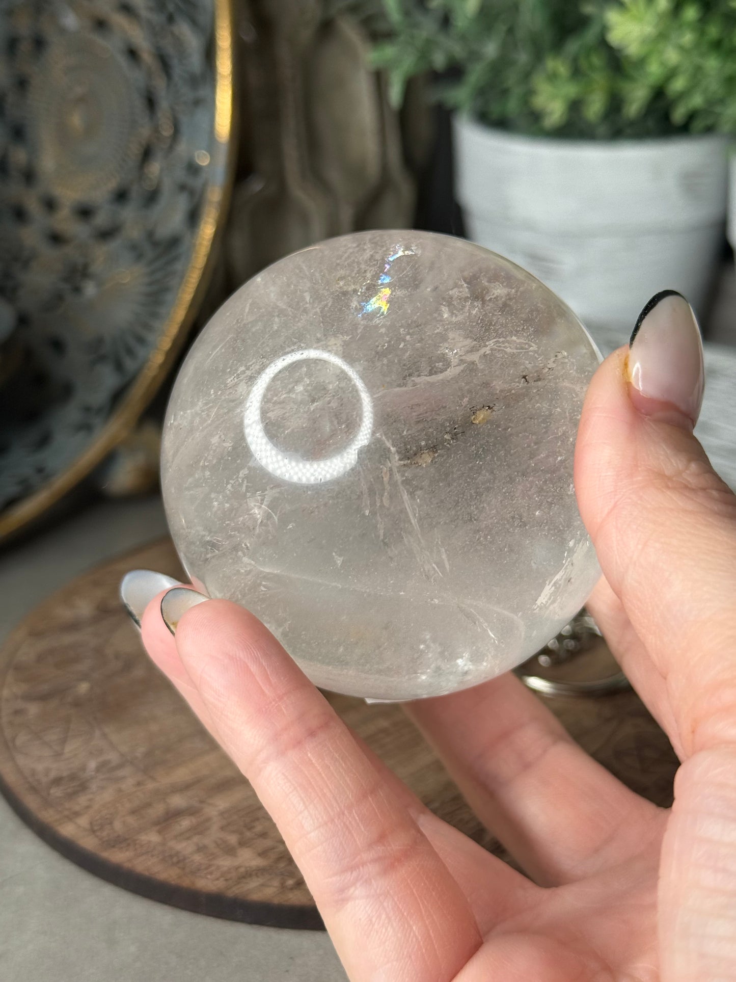 Medium Clear Quartz Spheres