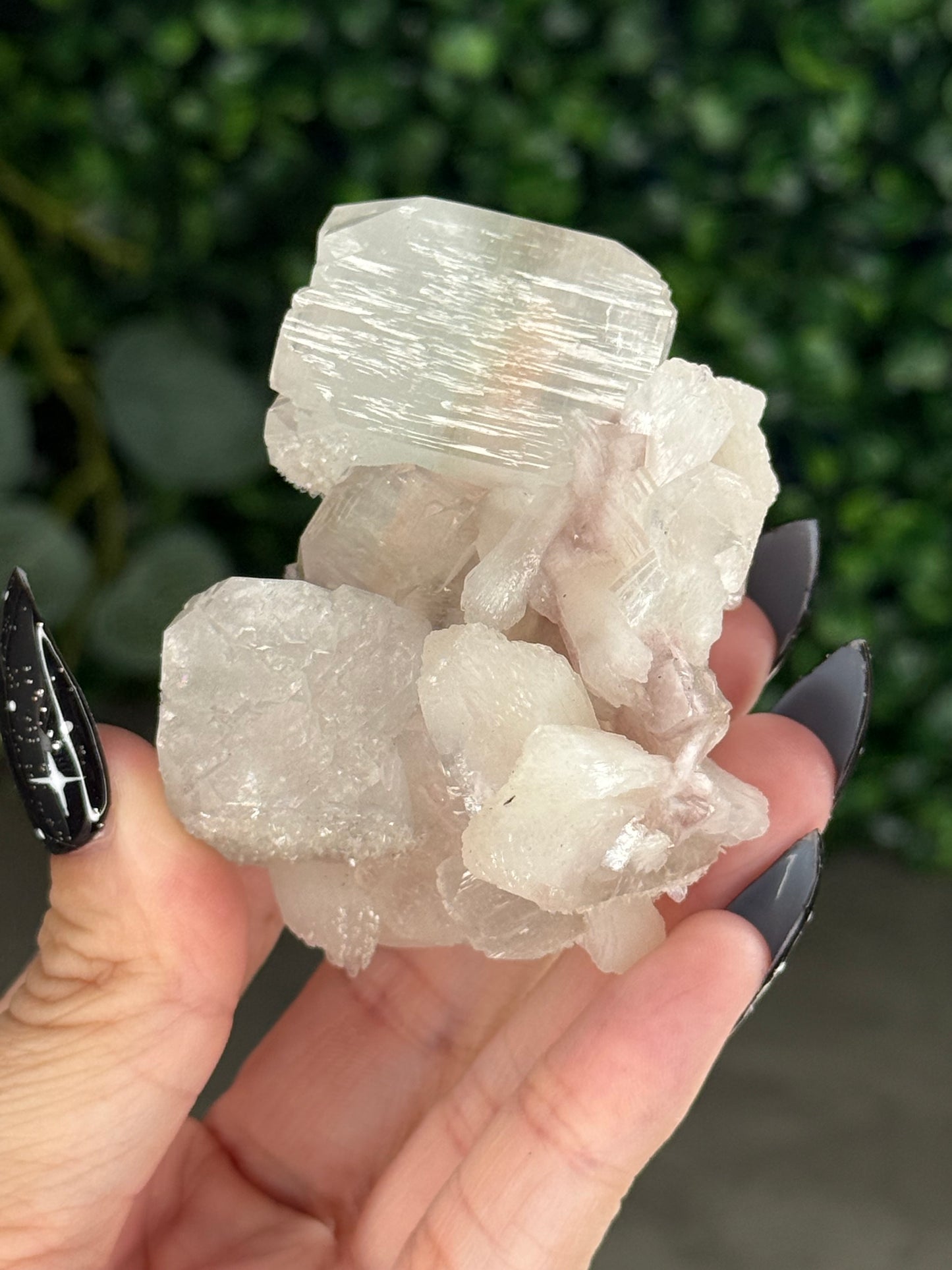 Pink & Green Apophyllite Specimens - C
