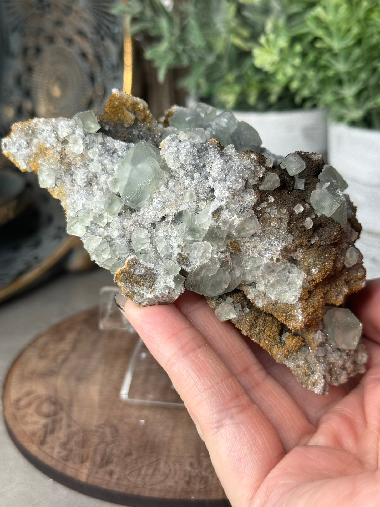 Sphalerite Specimen with Fluorite