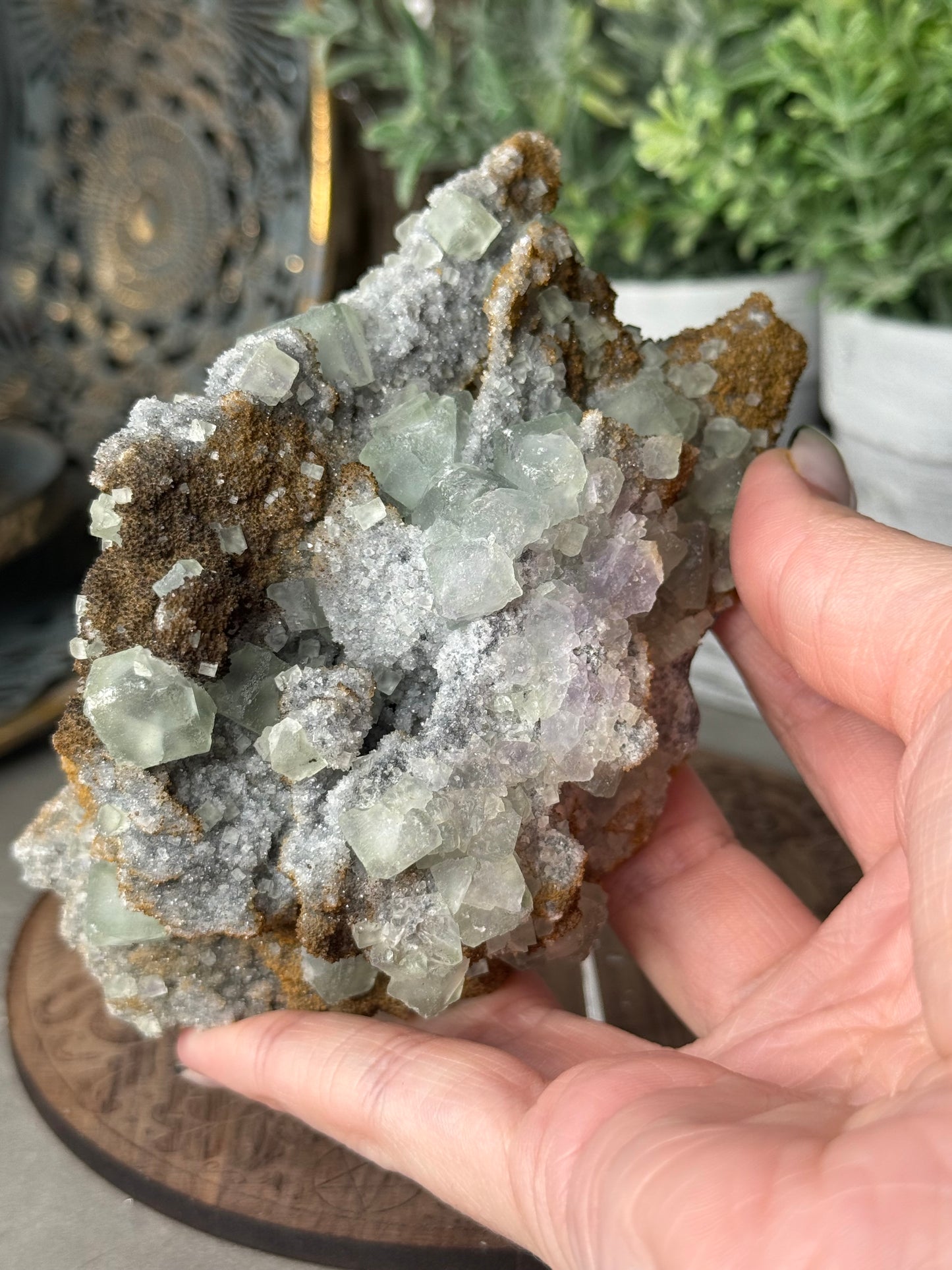 Sphalerite Specimen with Fluorite