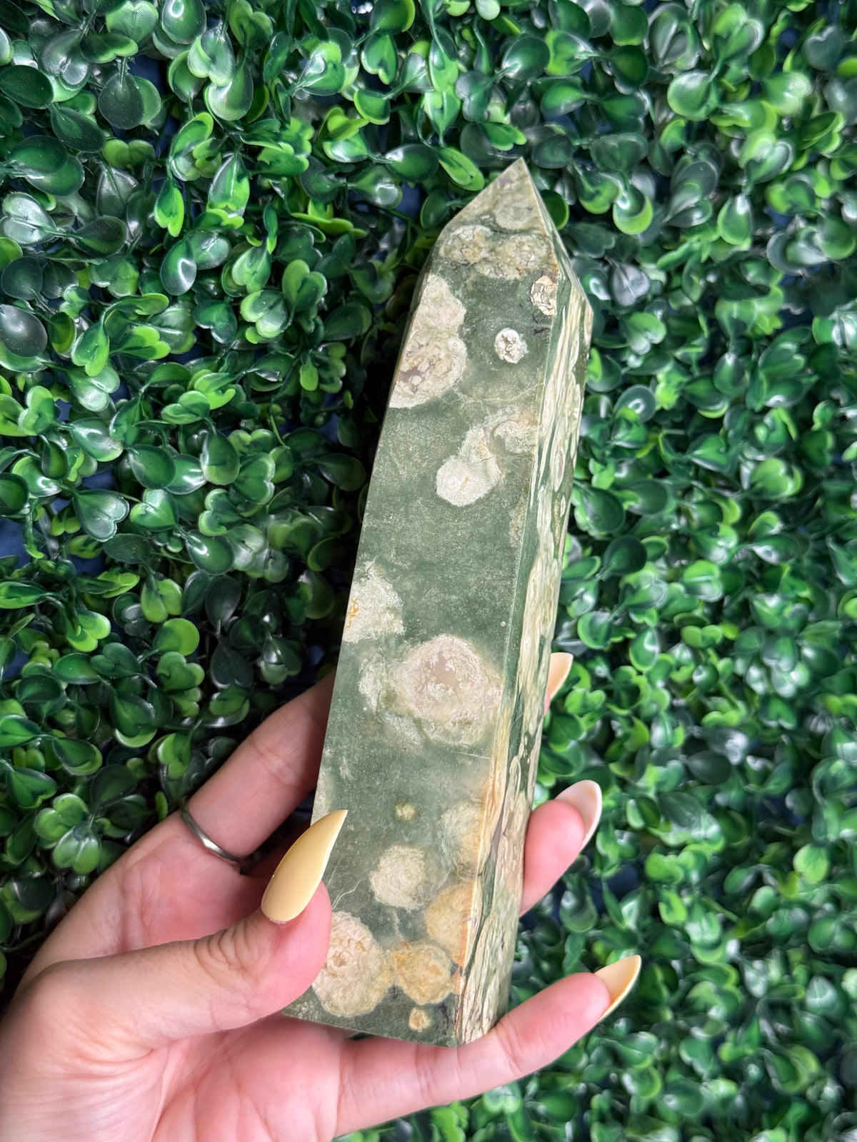 Rainforest Jasper Large Crystal Towers - B